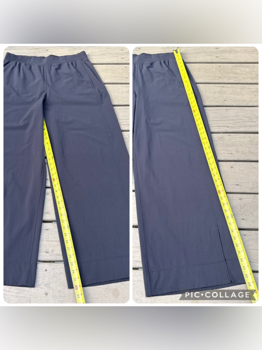 Lululemon Stretch Woven High-Rise Wide-Leg Pants in Black size XL - Picture 14 of 14